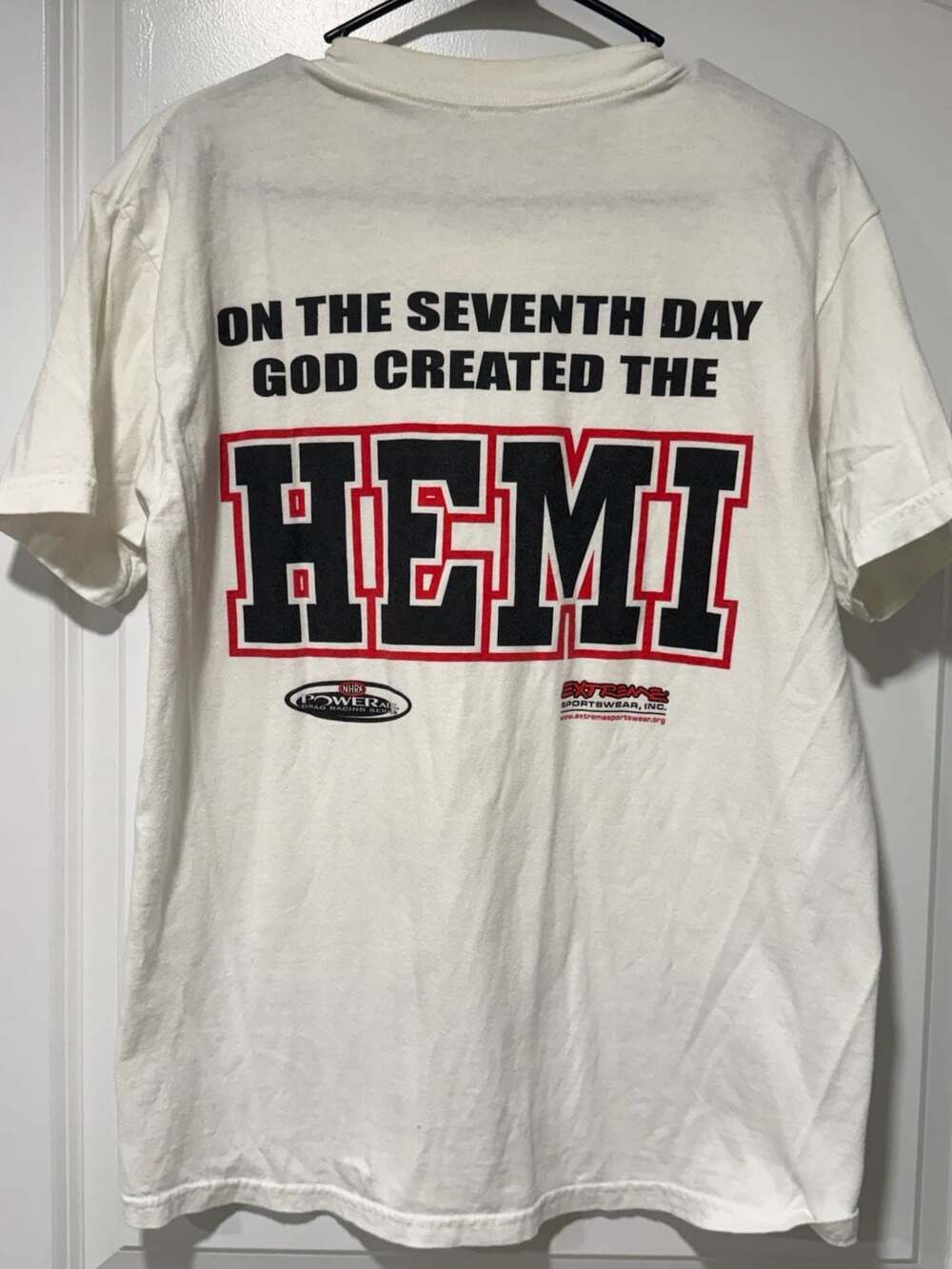 Vintage On The Seventh Day God Created The Hemi T-Shirt